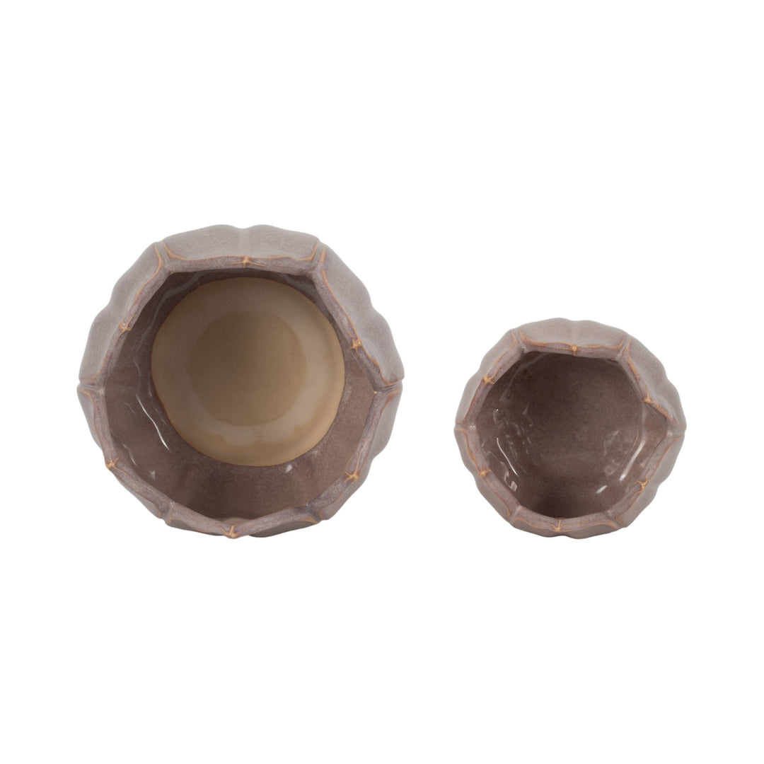 Ceramic Sculpted Petal Planter