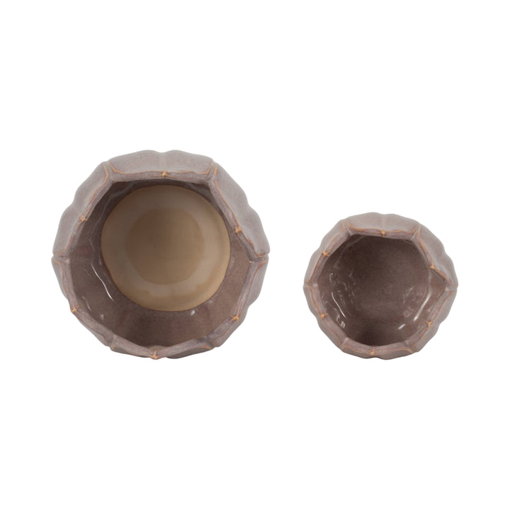 Ceramic Sculpted Petal Planter