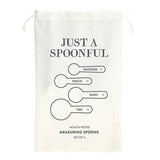 Face to Face Wood Measuring Spoons - Just A Spoonful: Material