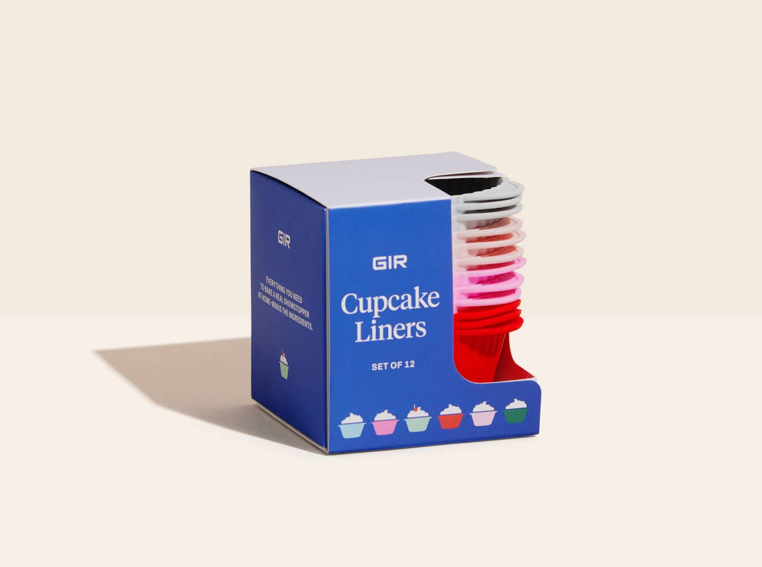 GIR Cupcake Liners: Mint.Dark Green.Slate.Navy