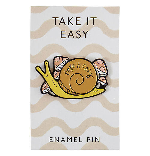 Enamel Pin-Take it Easy