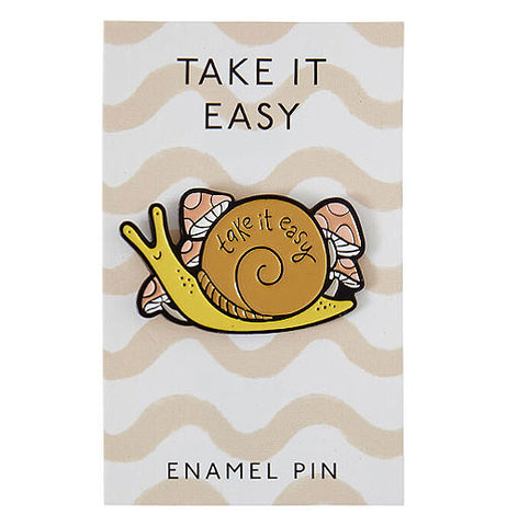 Enamel Pin-Take it Easy