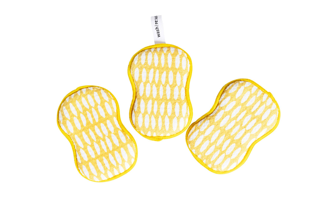 Assorted RE:usable Sponge Set of 3 - Assorted