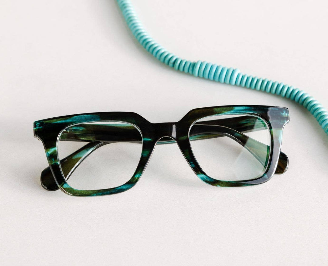 Page (Blue Light): Teal Horn / Reading / 1.00