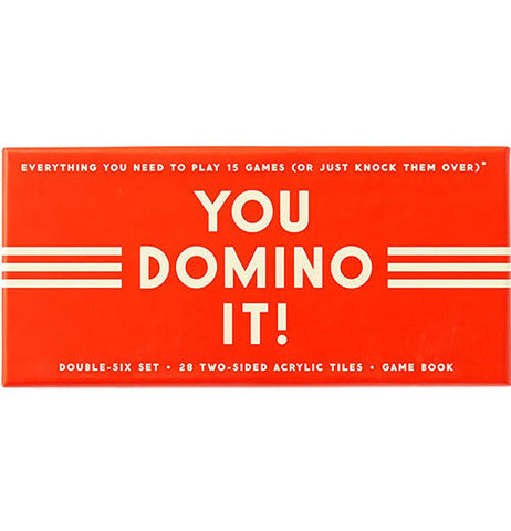 You Domino It! Domino Game Set
