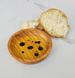 Olive Wood Dipping Bowl - Round - 3.5”