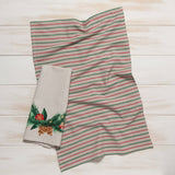 Deck The Halls Christmas Coordinated Dishtowels Set of 2