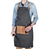 Canvas Grilling Apron w/ Pocket