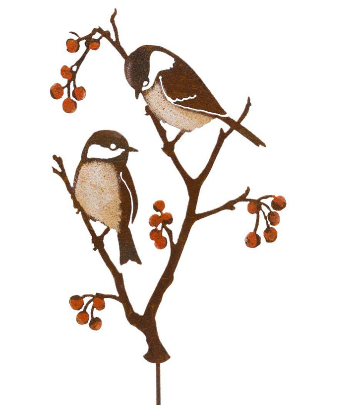 Chickadees &amp; Berries Pick -Painted