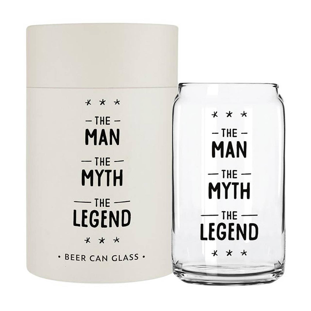 Beer Glass - Man Myth Legend: Material