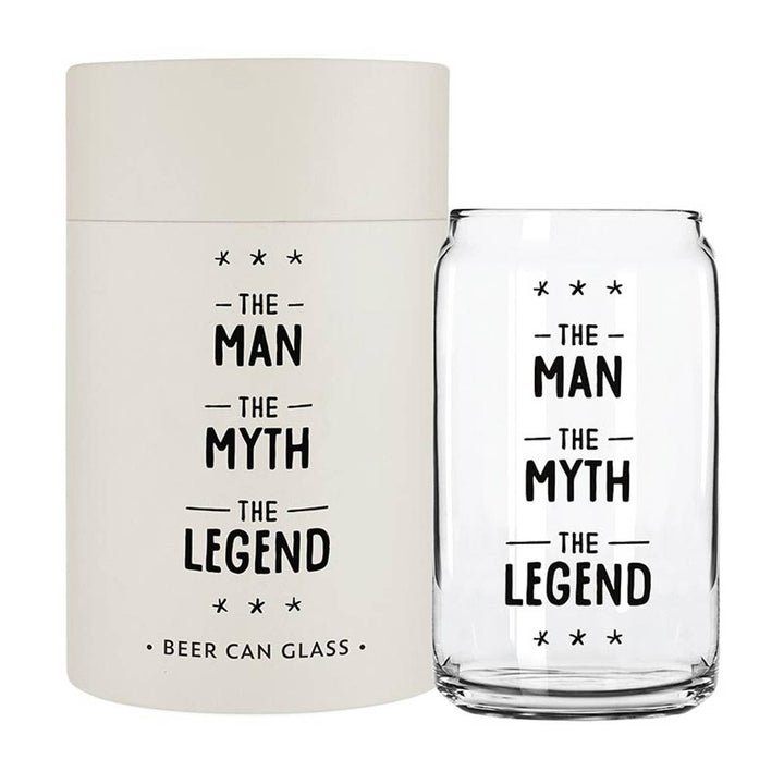 Beer Glass - Man Myth Legend: Material