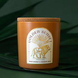 Golden Sunset Candle | Fresh Mango & Coconut Milk