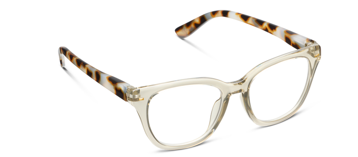 Lenora (Blue Light): Butterscotch/Mocha Tortoise / Reading / 3.50
