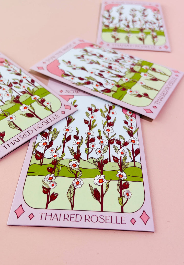 Seeds Thai Red Roselle Hibiscus