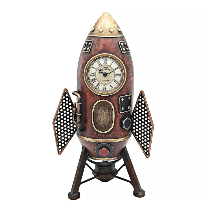 Industrial Rocket Table Clock