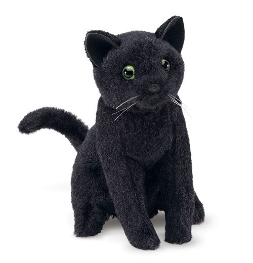 Finger Puppet, Mini Black Cat