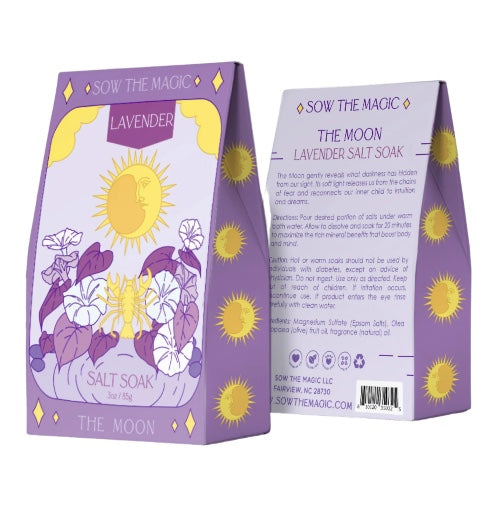 The Moon Salt Soak in Lavender