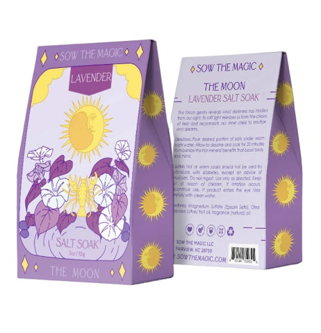 The Moon Salt Soak in Lavender