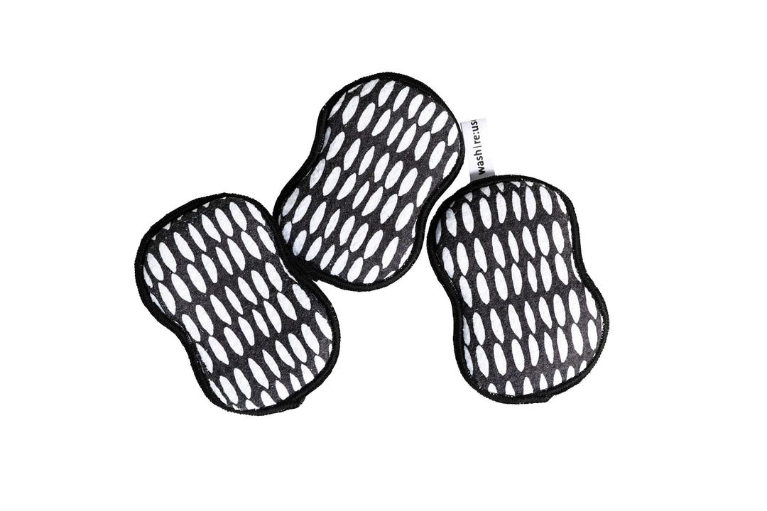 Assorted RE:usable Sponge Set of 3 - Assorted