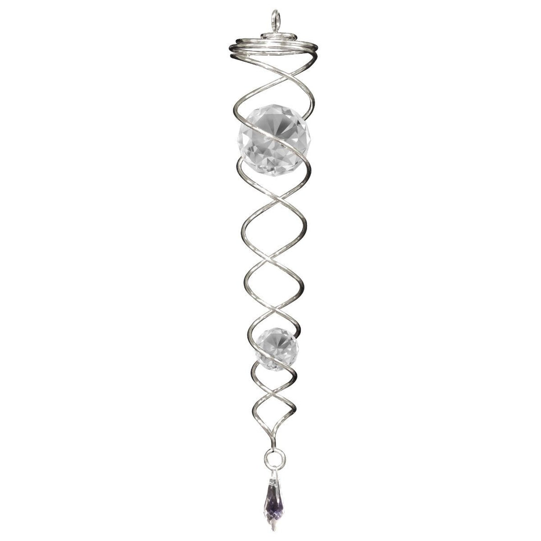 Silver Clear Twister for Spinner