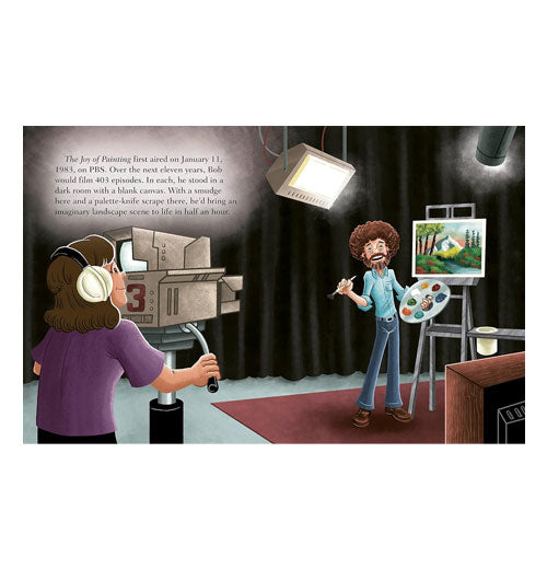 Bob Ross: A Little Golden Book Biography