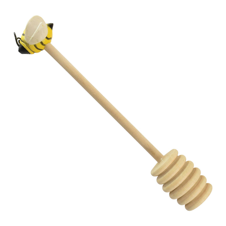 Honey Dipper Wooden W/Bee
