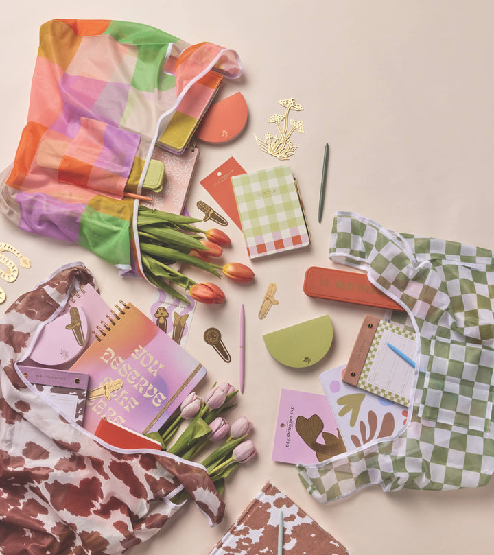 Market Bag - Checkered