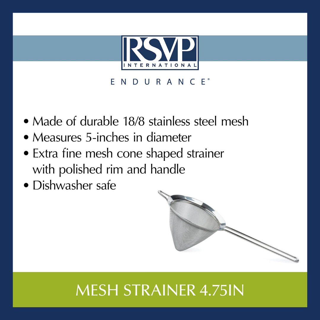 Mesh Strainer 4.75In