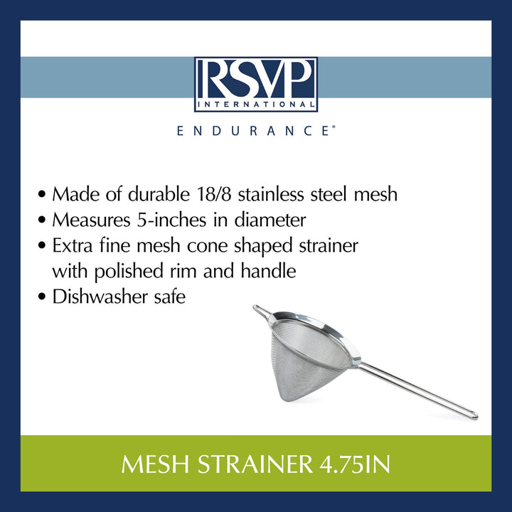 Mesh Strainer 4.75In