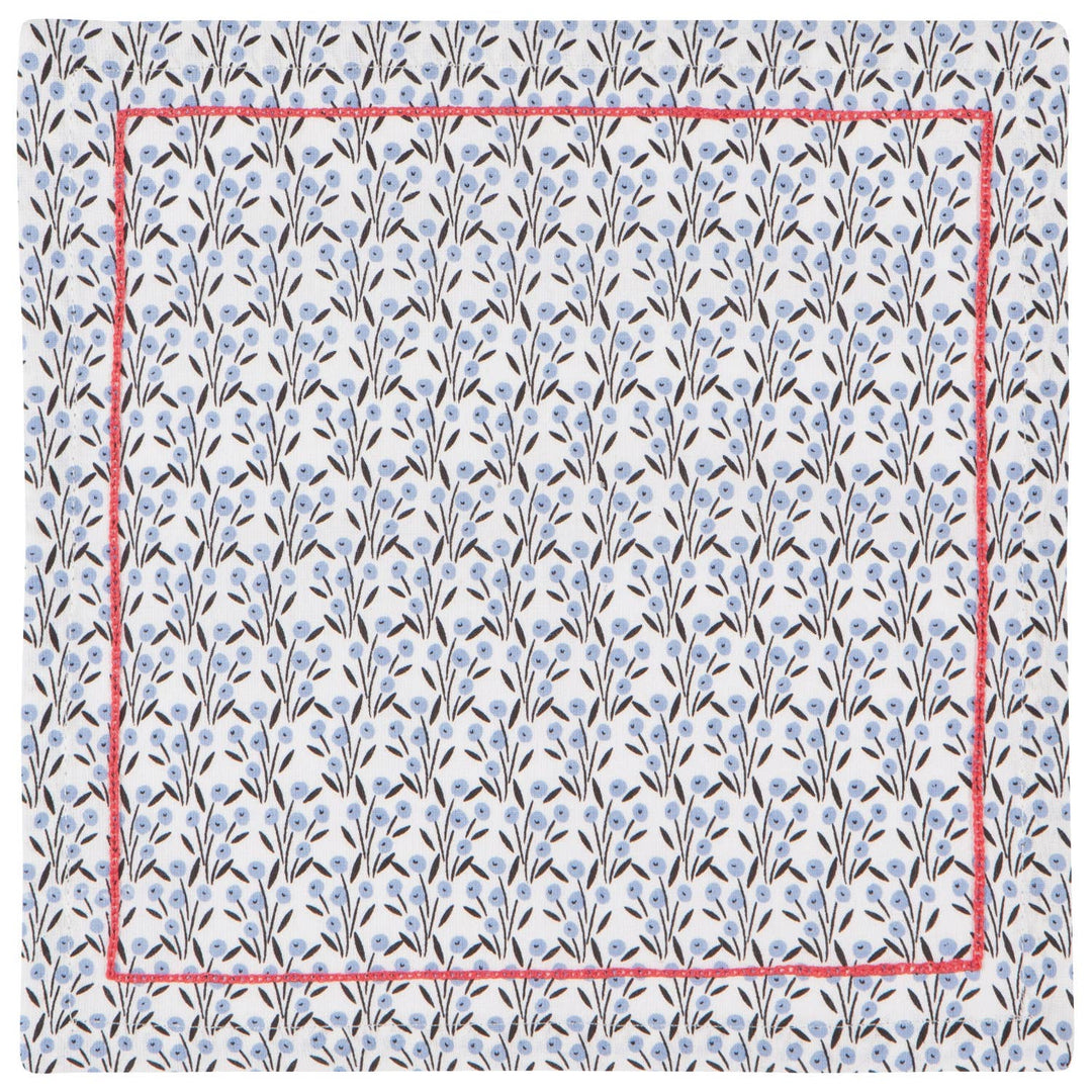 Bouquet Cocktail Napkins Set of 4: Multi-Colored