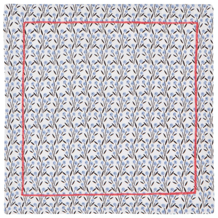 Bouquet Cocktail Napkins Set of 4: Multi-Colored