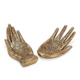 Gold Engraved Hand Dish