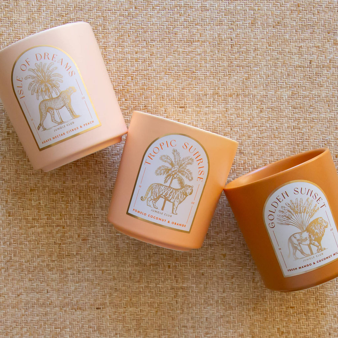 Tropic Sunrise Candle | Pomelo, Coconut, &amp; Orange
