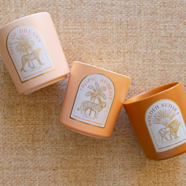 Tropic Sunrise Candle | Pomelo, Coconut, &amp; Orange