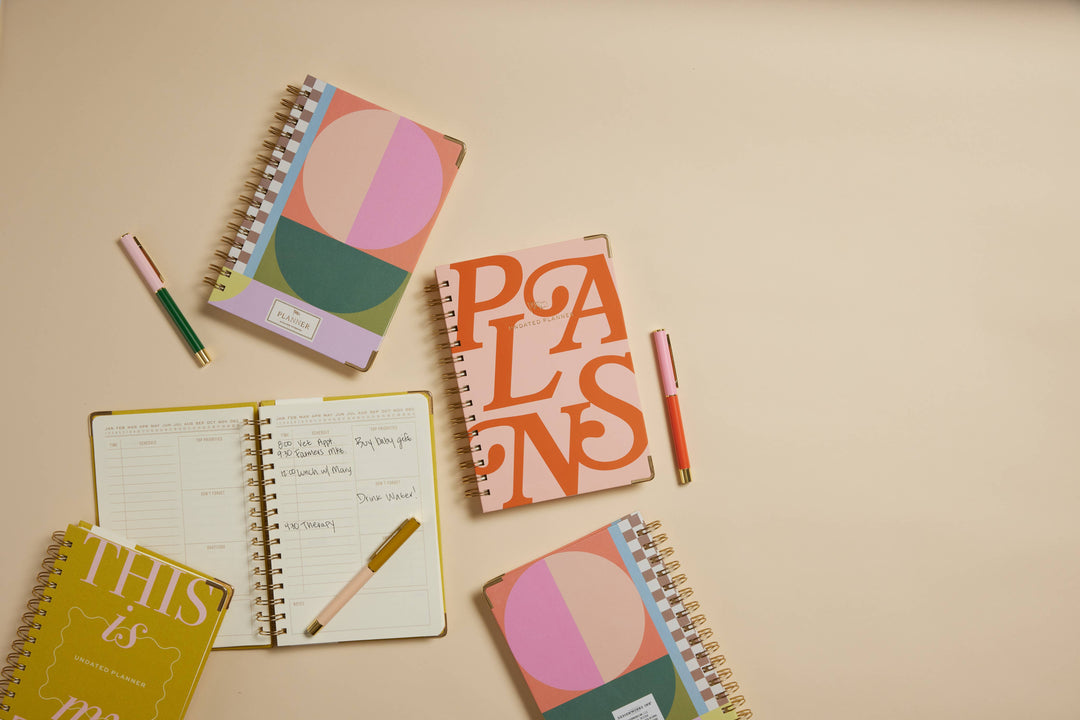 UNDATED 13 MONTH PERPETUAL PLANNER - PLANS