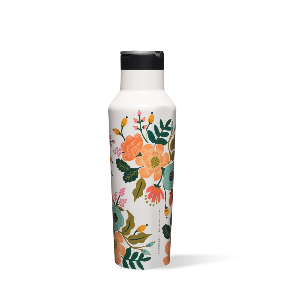 Sport Canteen - 20oz Rifle Paper - Gloss Cream Lively Floral
