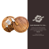 Acacia Cheese Board and Tools Set