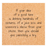 Coasters (Set of 4) "Mom Life"