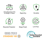 Assorted Mighty Minis Towel Set - Assorted