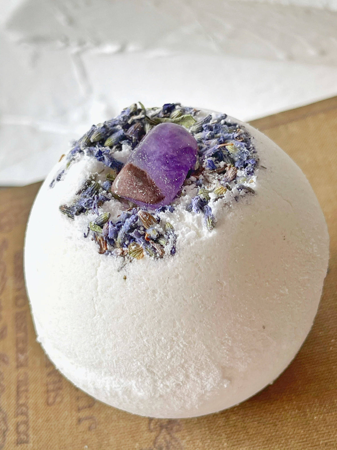 Amethyst &amp; Lavender Bath Bombs: Medium