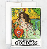 Birthday Goddess Card