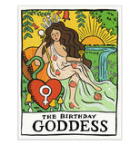 Birthday Goddess Card