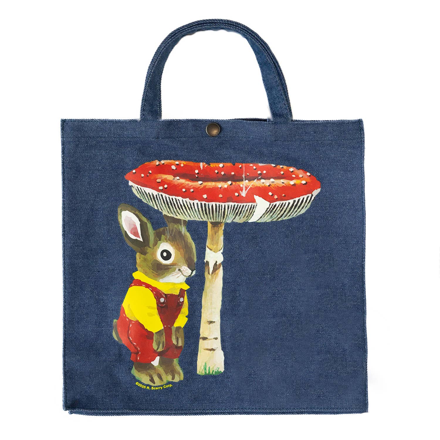Three Potato Four x Richard Scarry I Am A Bunny Market Tote - Thumbnail 4