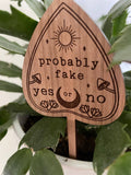 Witchy Vibes Plant Signs: Plant Witch