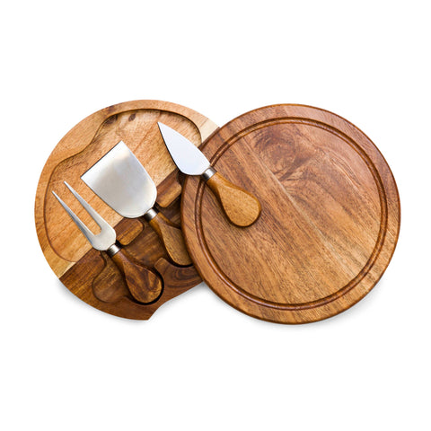 Acacia Cheese Board and Tools Set