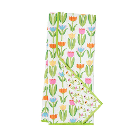 Anywhere Towel Reversible - ME Tulips: Multi