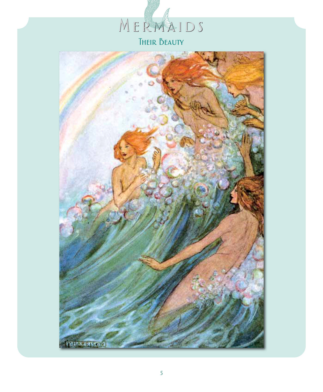 Mermaids - Illustrated Gift Book - Vintage Art