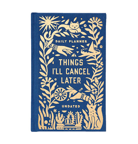 "Things I'll Cancel Later" Mini Planner
