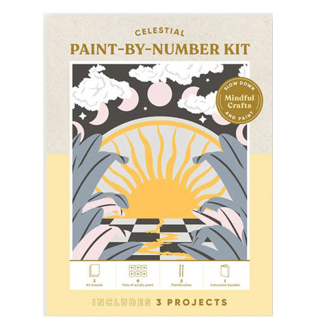 Mindful Crafts Paint by Number Kit