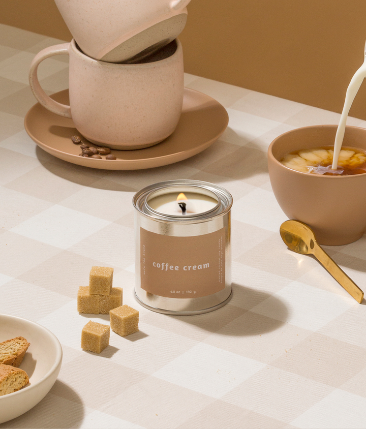 Coffee Cream Coconut-Soy Wax Candle